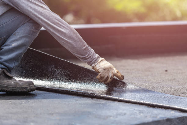 Professional Waterproofing technician working in New Ross, IN